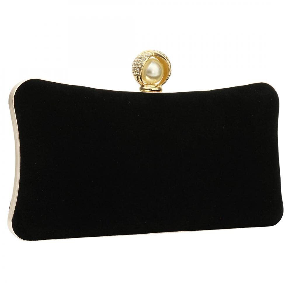 6265 Velour Evening Clutch Bags Elegant Handbags Formal Party Clutches